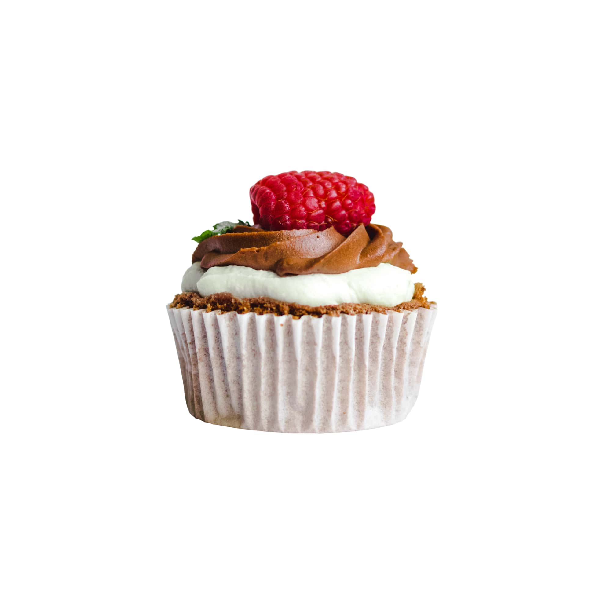 Cupcake with Fruit Topping