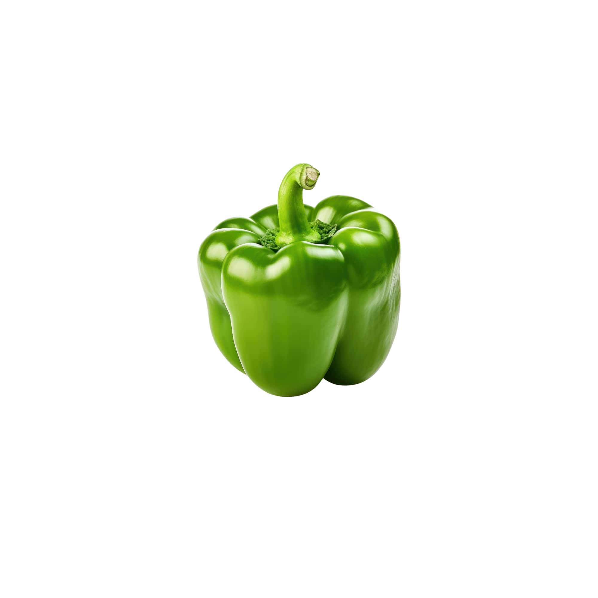 Organic Green Bell Pepper Pods, 1 lb