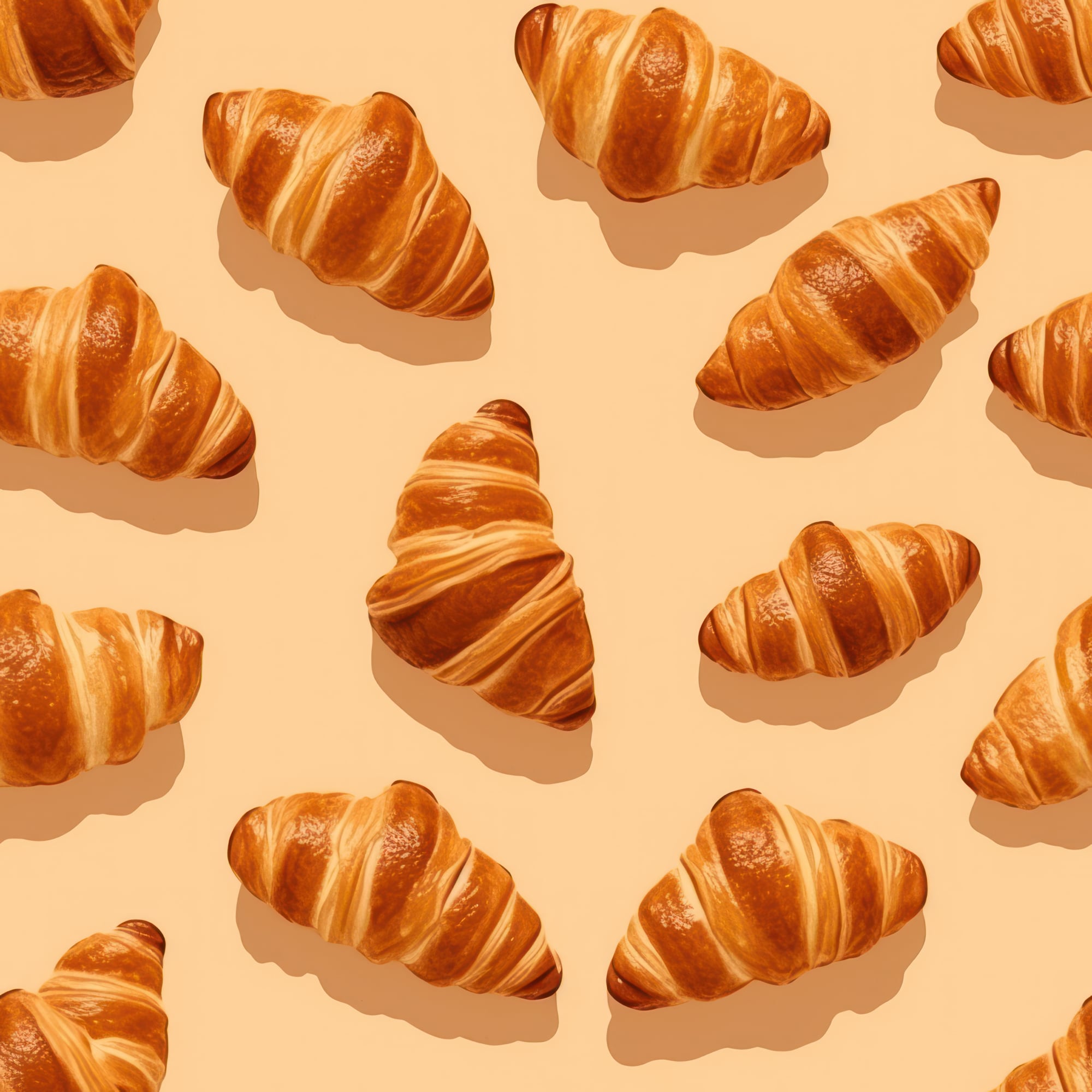 Handcrafted Classic French Croissants