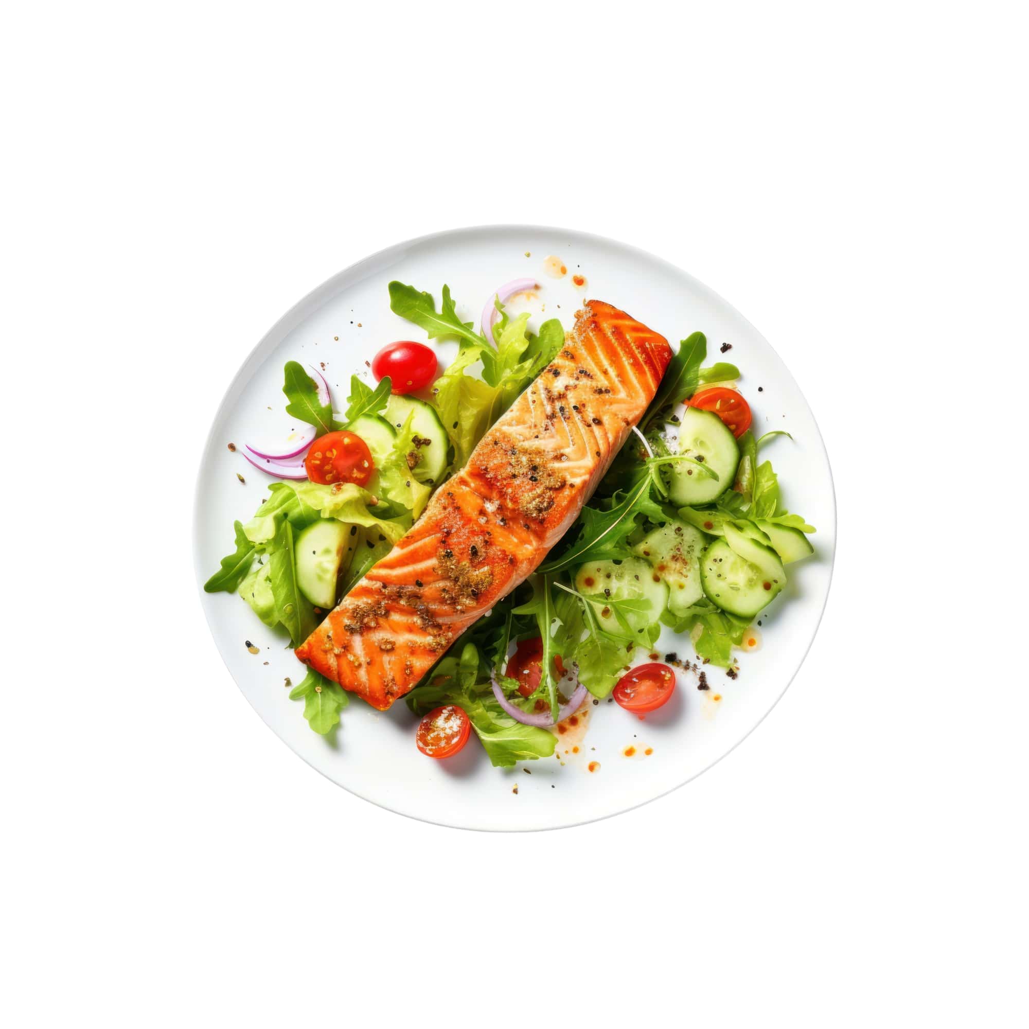 Fresh-Cut Salmon Portions, 1 lb