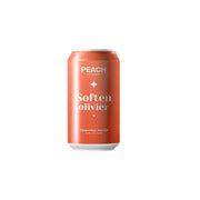 Organic Unsweetened Peach Green Tea, 12 Fl oz