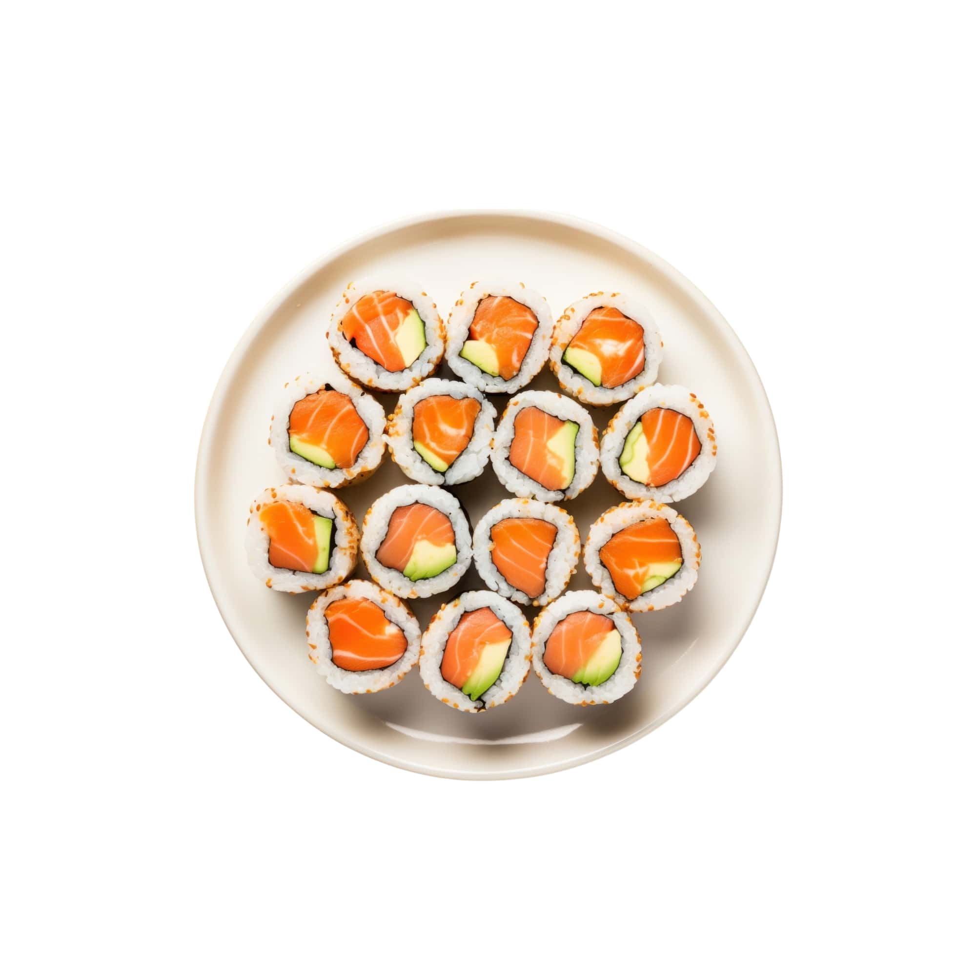 Salmon Avocado Sushi Roll, 1 lb
