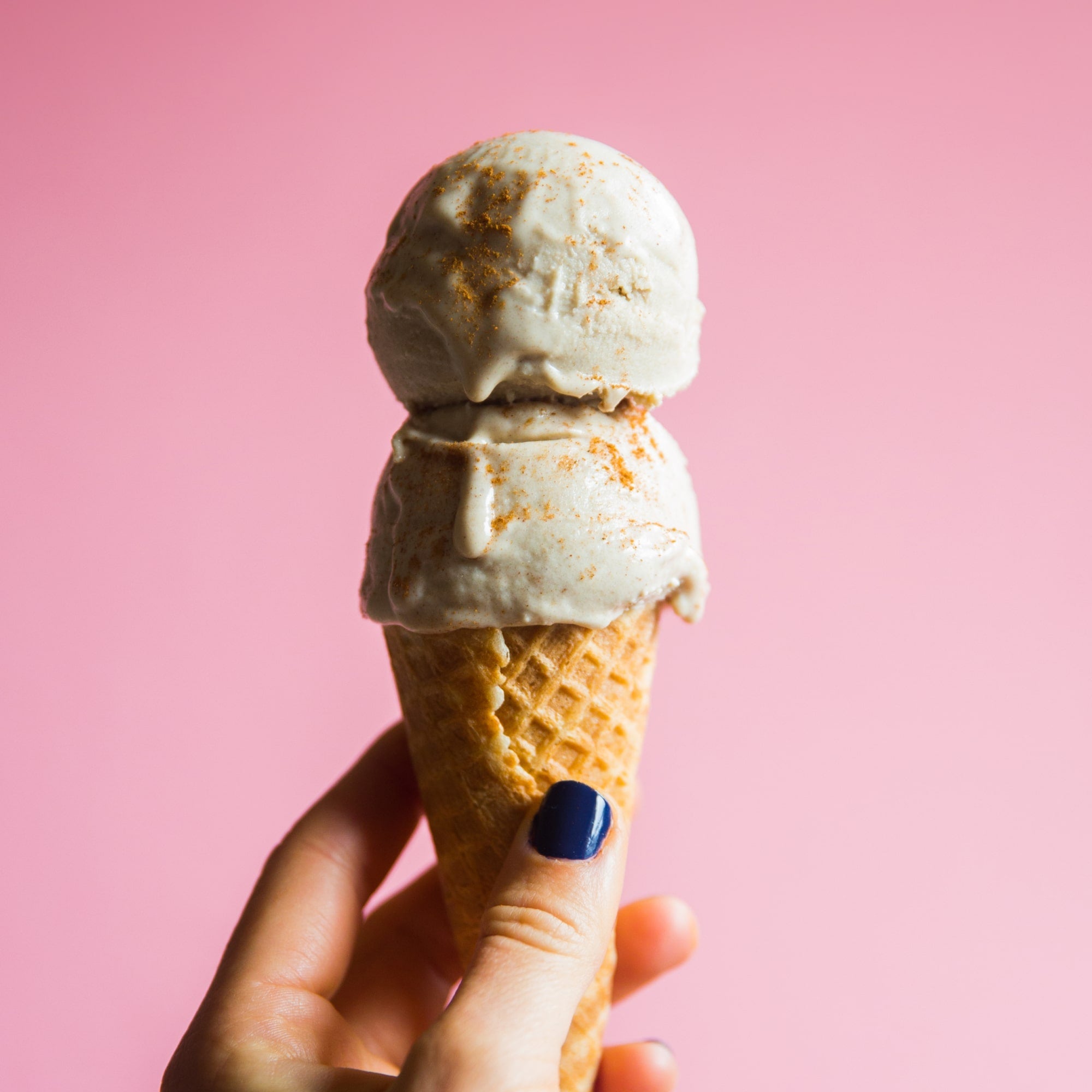 Handcrafted Sweet Ice Cream Cone