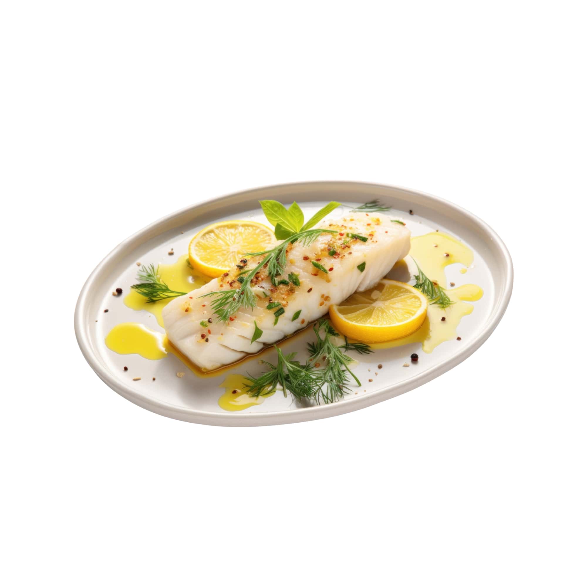 Tender White Fish Fillet with Lemon and Herbs, 2 lb