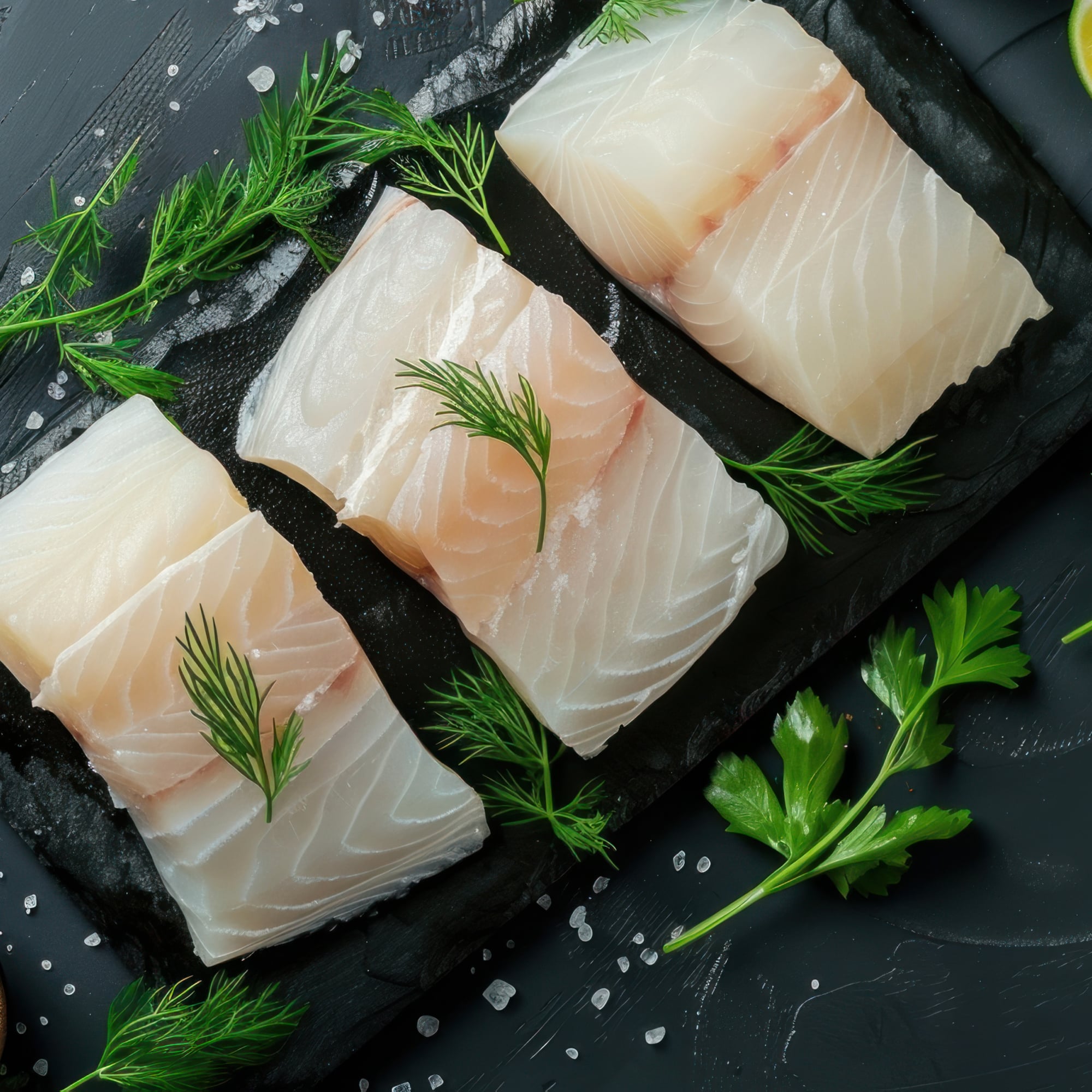 Tender White Fish Fillet with Lemon and Herbs, 2 lb