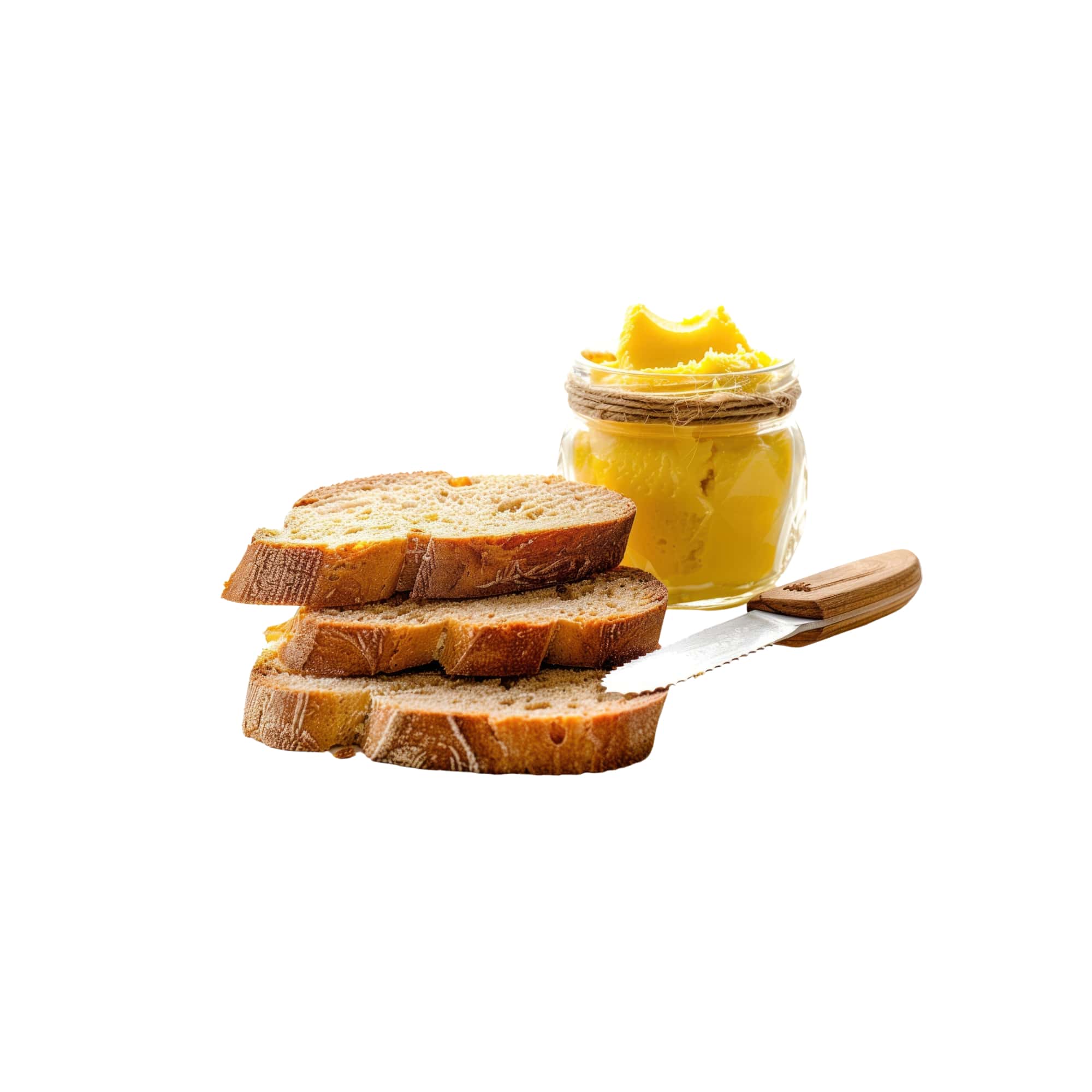 Toasted Bread with Smooth Spread