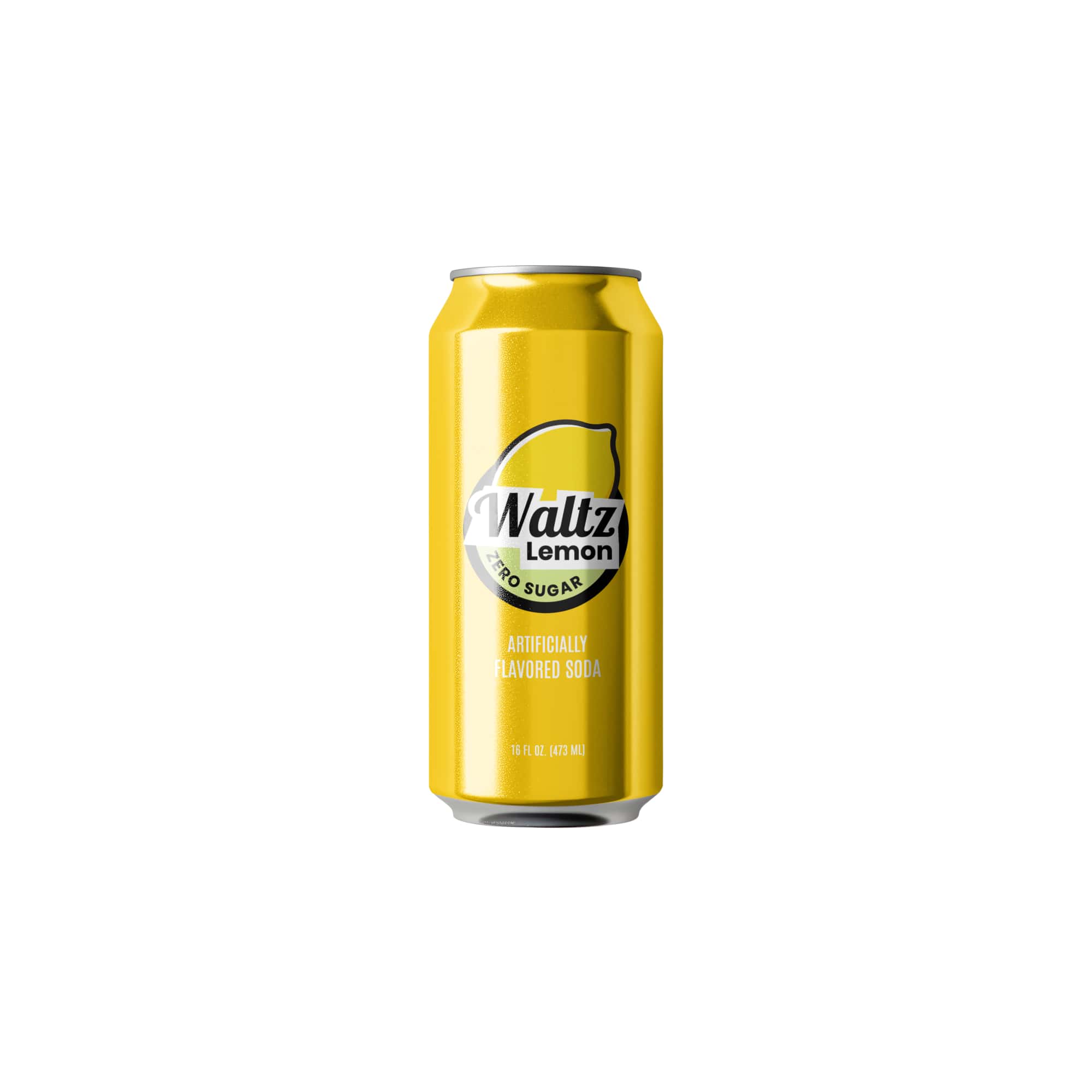 Waltz Lemon, Energy Drink, 12 Fl oz