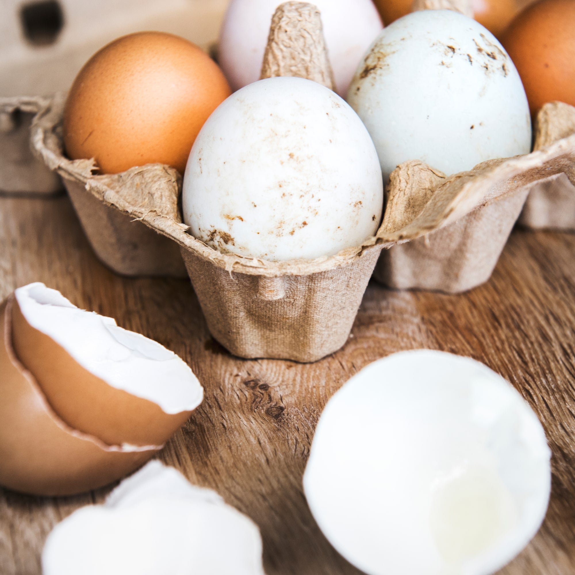 Farm Fresh Natural White Eggs